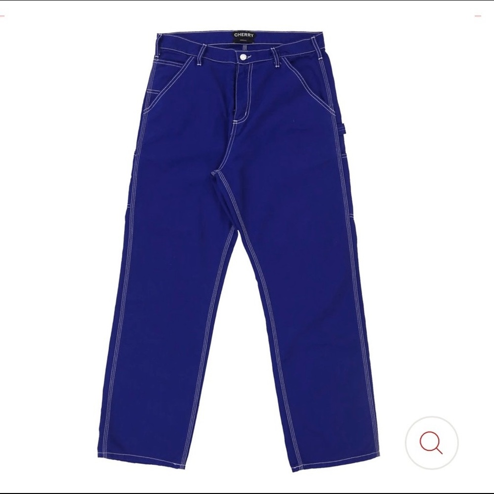 Cherry Los Angeles royal blue painters pants